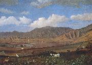 Enoch Wood Perry, Jr. Kualoa Ranch oil on canvas